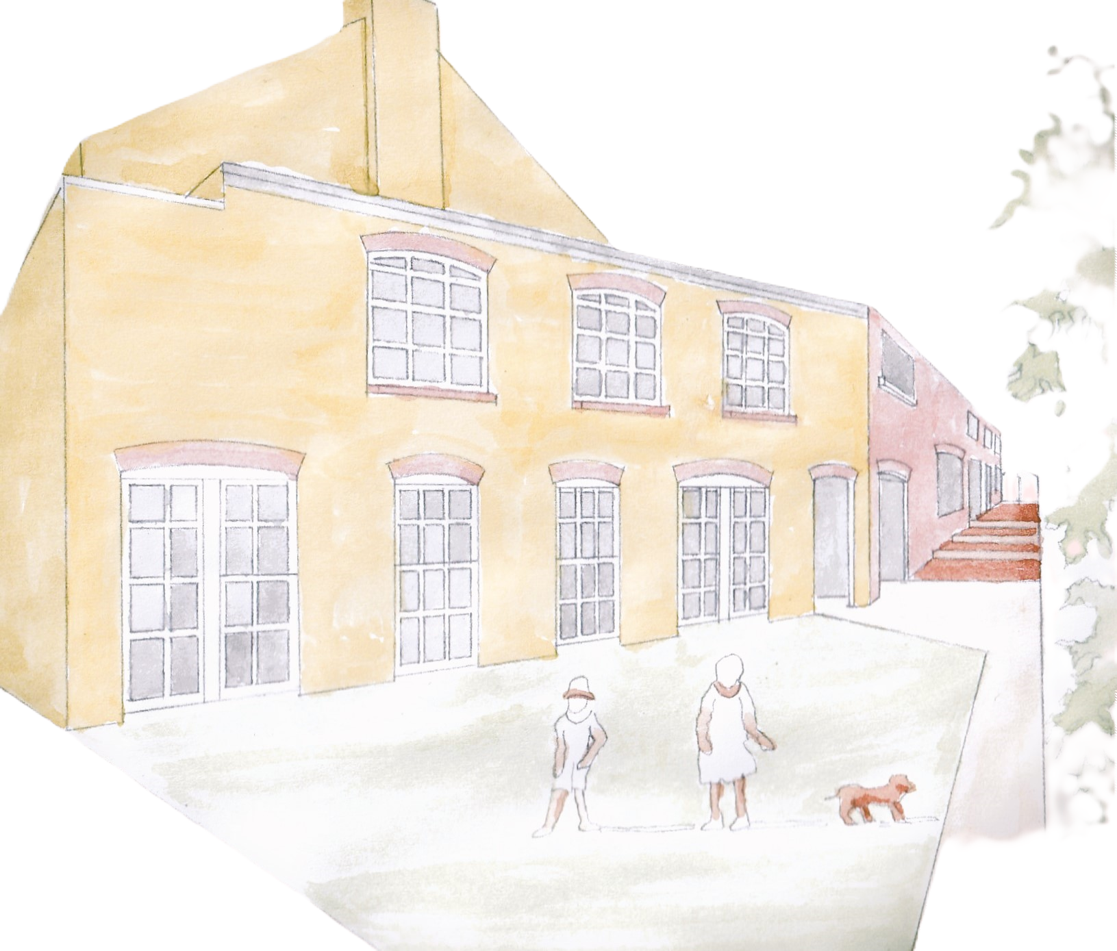 Sketch of proposed development